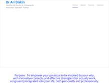 Tablet Screenshot of draridiskin.com
